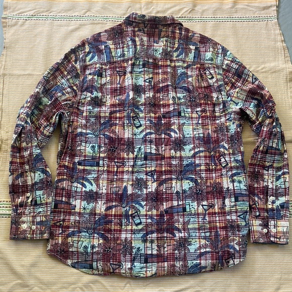 Tommy Bahama Men Long Sleeves Shirt • Size XLarge - Picture 8 of 12